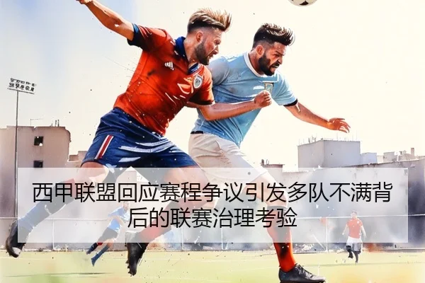 西甲联盟回应赛程争议引发多队不满背后的联赛治理考验